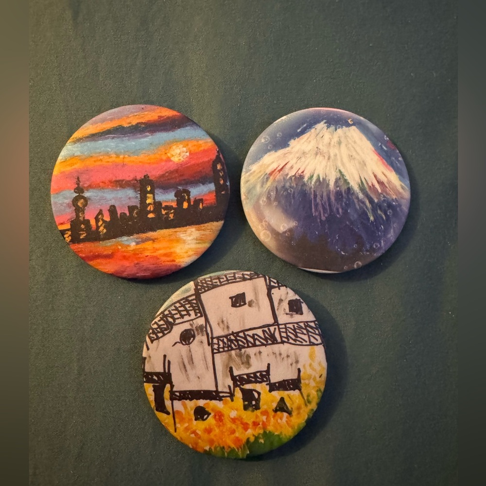 Artistic Pins Set